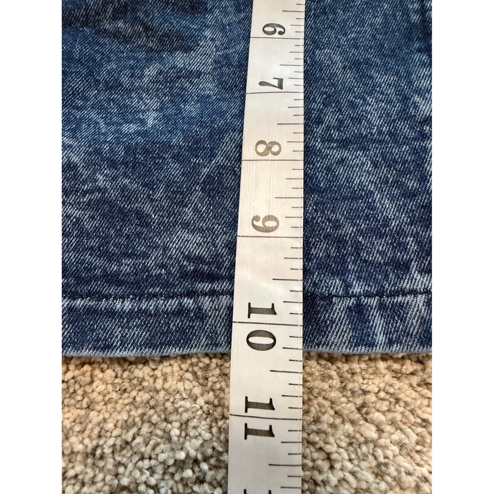 Fashion Nova Always A Vibe Denim Top Dark Wash Acid Strapless O-Ring NWT's - Picture 5 of 6